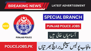 Latest Punjab Police Management Posts Lahore 2025